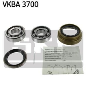 Подшипник ступицы колеса, комплект SKF VKBA 3700