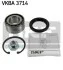 Підшипник маточини (передньої) Suzuki Swift 1.3 89-01 (36x68x33) (к-кт) SKF VKBA 3714 (фото 4)