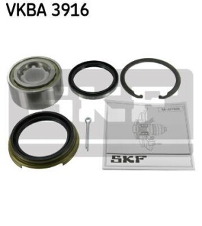 Подшипник ступицы колеса, комплект SKF VKBA 3916