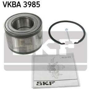 Подшипник ступицы колеса, комплект SKF VKBA 3985