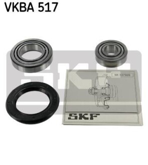 Подшипник ступицы колеса, комплект SKF VKBA 517