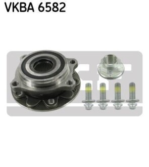 Подшипник ступицы колеса, комплект SKF VKBA 6582