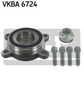 Подшипник ступицы колеса, комплект SKF VKBA 6724