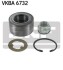Подшипник ступицы колеса, комплект SKF VKBA 6732 (фото 1)