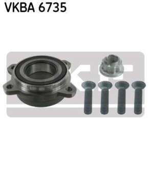 Подшипник ступицы колеса, комплект SKF VKBA 6735