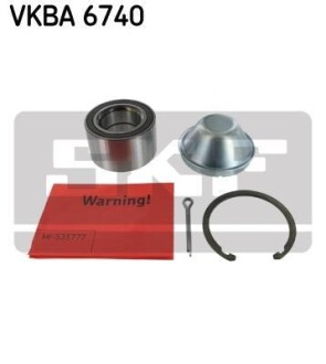 Подшипник ступицы колеса, комплект SKF VKBA 6740