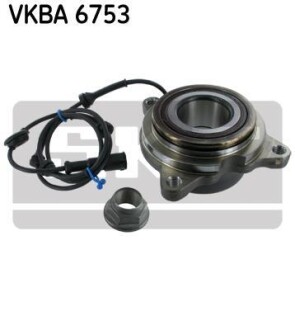 Подшипник ступицы колеса, комплект SKF VKBA 6753