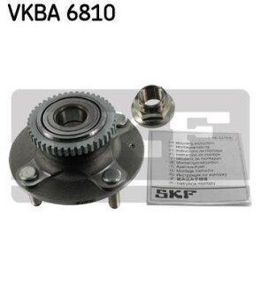 Подшипник ступицы колеса, комплект SKF VKBA 6810