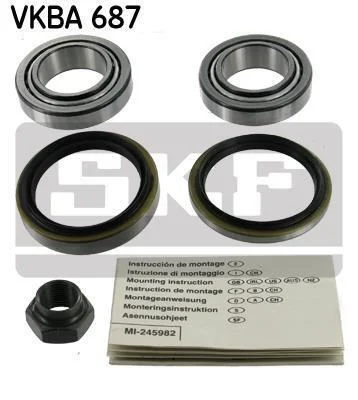 Подшипник ступицы колеса, комплект SKF VKBA 687 (фото 1)