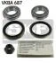 Подшипник ступицы колеса, комплект SKF VKBA 687 (фото 1)