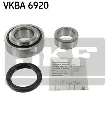 Подшипник задней ступицы колеса, комплект SKF VKBA 6920 (фото 1)