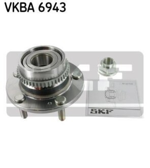 Подшипник ступицы колеса, комплект SKF VKBA 6943