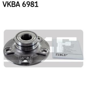 Подшипник ступицы колеса, комплект SKF VKBA 6981