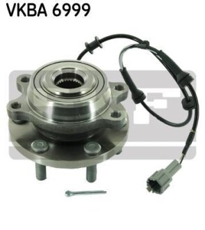 Подшипник ступицы колеса, комплект SKF VKBA 6999