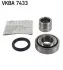 Подшипник ступицы колеса, комплект SKF VKBA 7433 (фото 1)