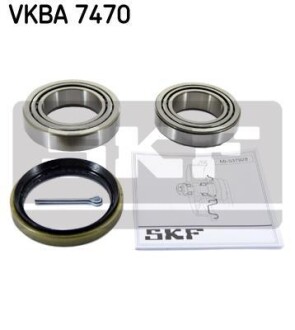 Подшипник ступицы колеса, комплект SKF VKBA 7470