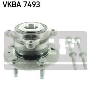 Подшипник ступицы колеса, комплект SKF VKBA 7493