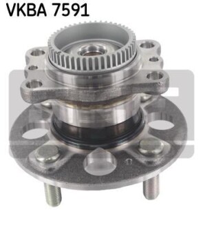 Подшипник ступицы колеса, комплект SKF VKBA 7591