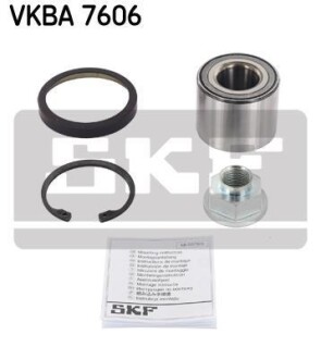 Подшипник ступицы колеса, комплект SKF VKBA 7606