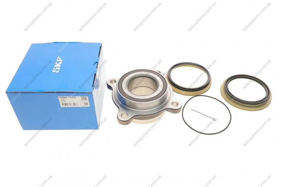 Підшипник маточини (передньої) Toyota Land Cruiser 200 07- (+ABS) (к-кт) SKF VKBA 7633 (фото 1)