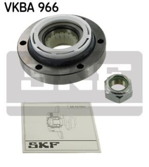 Подшипник ступицы колеса, комплект SKF VKBA 966