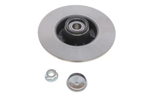Диск гальмівний (задній) Renault Megane II 03- (240х8) (+ABS) (з підшипником) SKF VKBD 1015