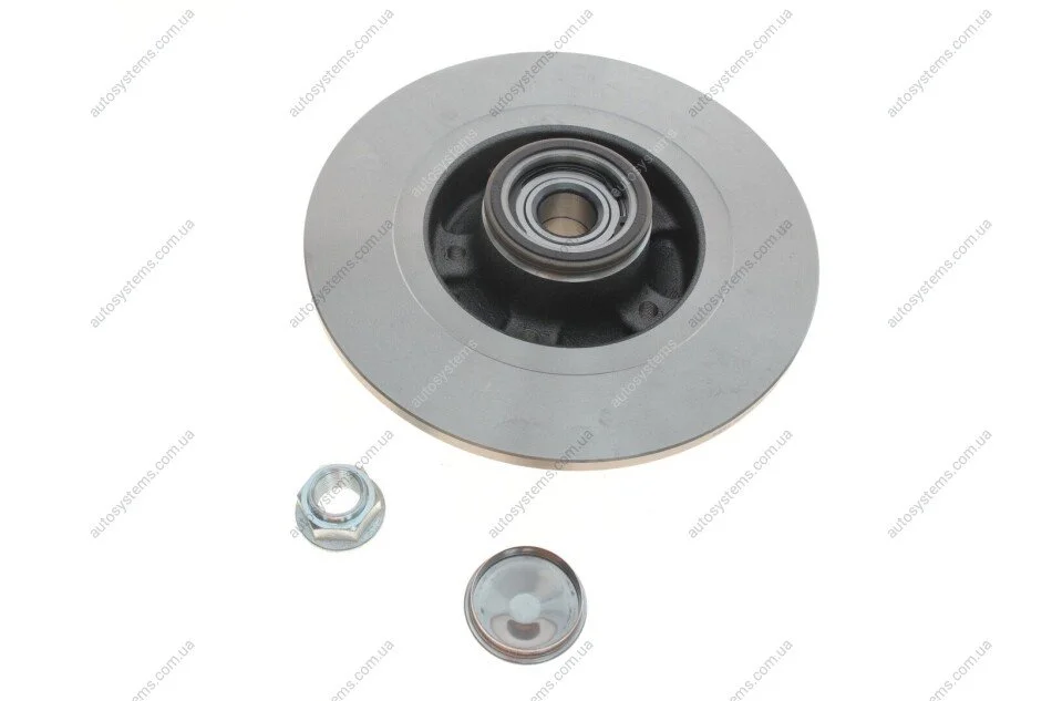 Диск гальмівний (задній) Renault Scenic III 09- (274х11) (+ABS) (з підшипником) SKF VKBD 1028 (фото 1)