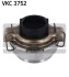 Подшипник выжимной SKF VKC 3752 (фото 1)