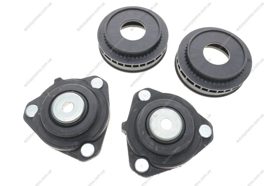 Подушка амортизатора (переднього) 2шт + підшипник 2шт Ford Fiesta V/Fusion/Mazda 2 01- SKF VKDA 35424 T (фото 1)