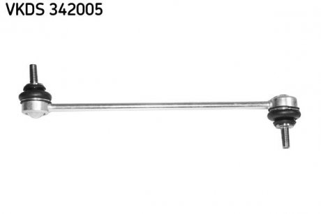 Тяга стабілізатора (переднього) Fiat 500/Bravo/Lancia Delta 01- (L=286.5mm) SKF VKDS 342005