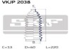 Пыльник рулевой рейки, комплект SKF VKJP 2038 (фото 2)