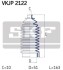 Пыльник рулевой тяги, комплект SKF VKJP 2122 (фото 2)