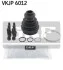 Гумовий пильовик шарніра Внутрішн/передн (fi: 24/57) (довжина98) (комплект) AUDI A3, A4 B6, A4 B7, TT SEAT ATECA, LEON, TOLEDO II SKODA OCTAVIA I VW BORA, BORA I 1.4-6.0 07.90- SKF VKJP 6012 (фото 1)