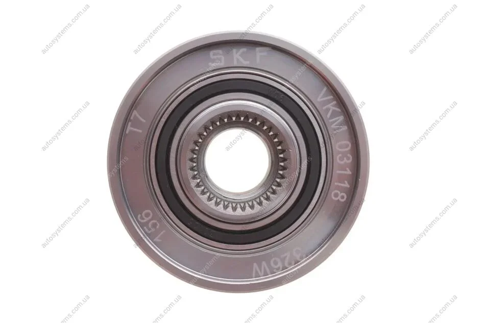Шків генератора VW Caddy 1.2TSI 10-, 6PK SKF VKM 03118 (фото 1)