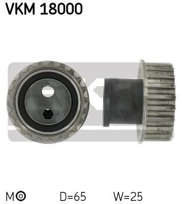Ролик ремня ГРМ SKF VKM 18000 (фото 1)