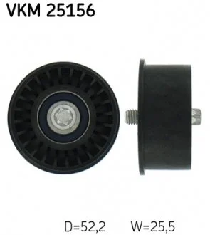 Ролик напрямний SKF VKM 25156