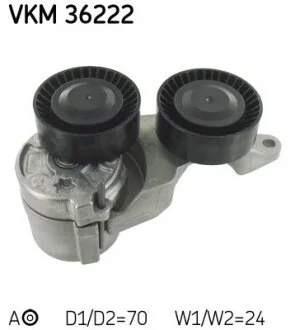 Ролик натяжной ремня поликлинового (приводного) SKF VKM 36222