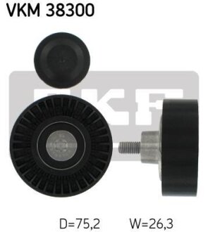 Ролик обвідний ременя поліклинового (приводного) SKF VKM38300