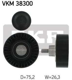 Ролик обвідний ременя поліклинового (приводного) SKF VKM38300