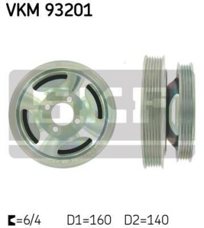 Шкив коленчатого вала SKF VKM 93201