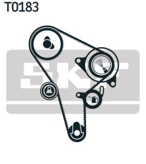 Комплект ремня ГРМ SKF VKMA 01015