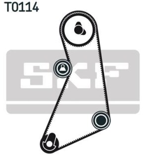 Комплект ремня ГРМ SKF VKMA 01021