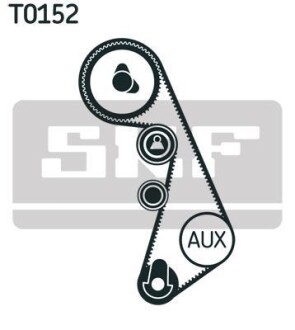 Комплект ремня ГРМ SKF VKMA 01908