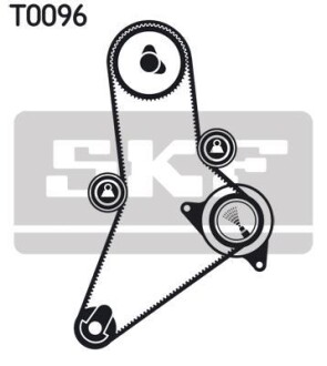 Комплект ремня ГРМ SKF VKMA 02983