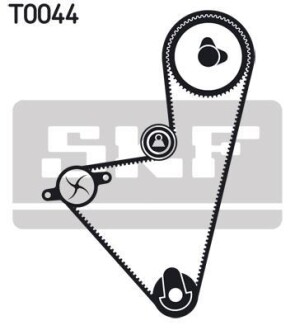 Комплект ремня ГРМ SKF VKMA 03111