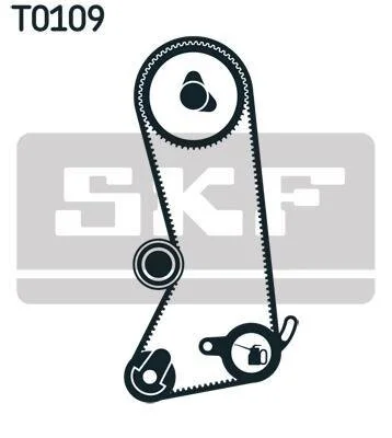Комплект ремня ГРМ SKF VKMA 06301 (фото 1)