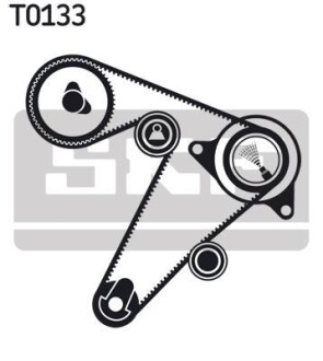 Комплект ремня ГРМ SKF VKMA 06501