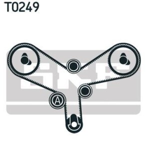 Комплект ремня ГРМ SKF VKMA 07261