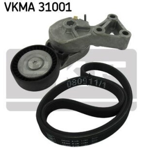 Комплект ремня генератора SKF VKMA 31001