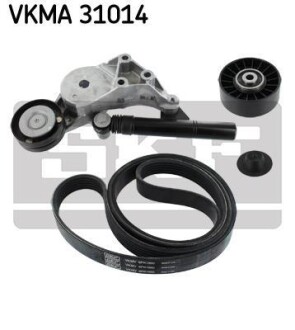 Комплект ремня генератора SKF VKMA 31014